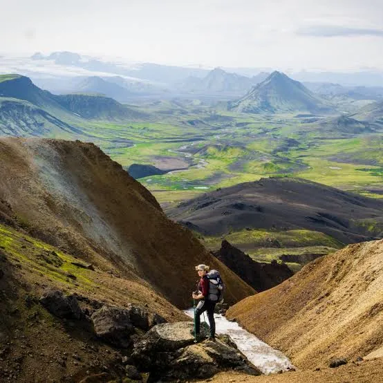 Volcanic valley